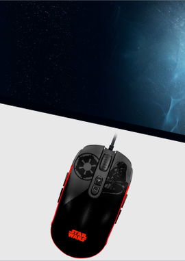 Primus Gaming PMO-S203DV - Mouse - USB - Wired - Darth Vader 12400T