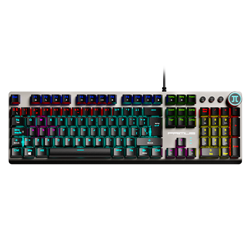 Primus Gaming - Keyboard - Wired - Spanish - USB - Ball 91T PKS-093S