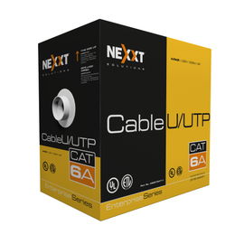 Nexxt Solutions - Bulk cable - Unshielded twisted pair (UTP) - 305 m - RJ-45 a  - Gray - Cat6A LSZH 23AWG