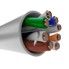 Nexxt Solutions - Bulk cable - Unshielded twisted pair (UTP) - 305 m - RJ-45 a - Gray - Cat6A LSZH 23AWG Nexxt Solutions - Bulk cable - Unshielded twisted pair (UTP) - 305 m - RJ-45 a - Gray - Cat6A LSZH 23AWG