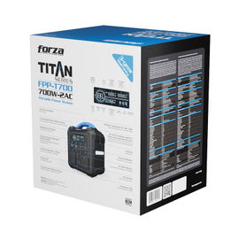 Forza Titan Series - Battery backup - 700 Watt - AC 110/120 V - 2AC/8DC 3.75V LiMnFePO4