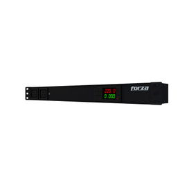 Forza - Power distribution unit - Rack-mountable - AC 200/240 V - 10 Tomas de Corriente - 8-C13 2-C19 1U SPD Metered