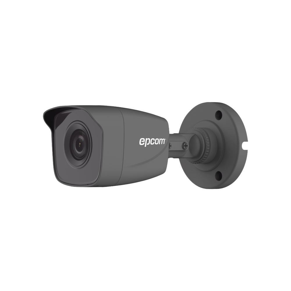 Bala TURBOHD 4 Megapíxeles / Gran Angular 100° de visión / Lente 2.8mm / Exterior IP66 / IR EXIR 20 mts / TVI-AHD-CVI-CVBS