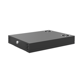 Gabinete Metálico de Seguridad para DVR/NVR. Tamaño Max. de DVR/NVR: 315 x 62 x 288 mm (An. x Al. x Prof.)