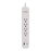 Forza - Surge protector - AC 110/220 V - 4 Tomas de Corriente - 1 USB-A/C 1000J WH