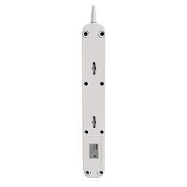 Forza - Surge protector - AC 110/220 V - 4 Tomas de Corriente - 1 USB-A/C 1000J WH Forza - Surge protector - AC 110/220 V - 4 Tomas de Corriente - 1 USB-A/C 1000J WH