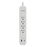 Forza - Surge protector - AC 110/220 V - 4 Tomas de Corriente - 1 USB-A/C 500J WH