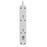 Forza - Surge protector - AC 110/220 V - 4 Tomas de Corriente - 1 USB-A/C 500J WH