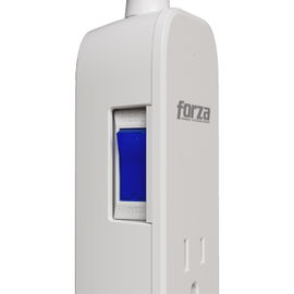Forza - Surge protector - AC 110/220 V - 4 Tomas de Corriente - 1 USB-A/C 500J WH Forza - Surge protector - AC 110/220 V - 4 Tomas de Corriente - 1 USB-A/C 500J WH