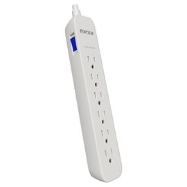Forza - Surge protector - AC 110/220 V - 6 Tomas de Corriente - 500J 2Pack GR/BK