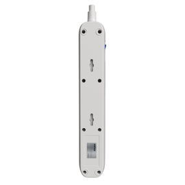 Forza - Surge protector - AC 110/220 V - 6 Tomas de Corriente - 500J 2Pack GR/BK