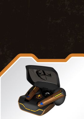 Primus Gaming - PWH-S210ML - True wireless earphones - Para Cellular phone / Para Home audio / Para Portable electronics / Para Tablet - Wireless - Mandalorian ARCUS210 Primus Gaming - PWH-S210ML - True wireless earphones - Para Cellular phone / Para Home audio / Para Portable electronics / Para Tablet - Wireless - Mandalorian ARCUS210