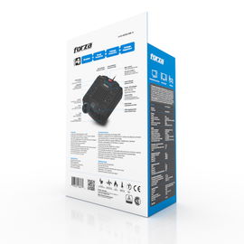 Forza - Automatic voltage regulator - AC 220 V - 6 Tomas de Corriente - 1200 VA - 600W IRAM 2-USB Forza - Automatic voltage regulator - AC 220 V - 6 Tomas de Corriente - 1200 VA - 600W IRAM 2-USB