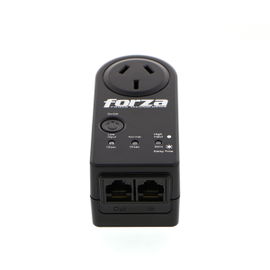 Forza FVP Series FVP-1202N-A Zion - Protector contra sobretensiones - CA 220 V - 1500 vatios - negro