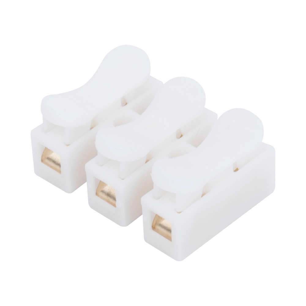 Conector tipo PUSH de 3 Contactos / Para una Conexión Rápida