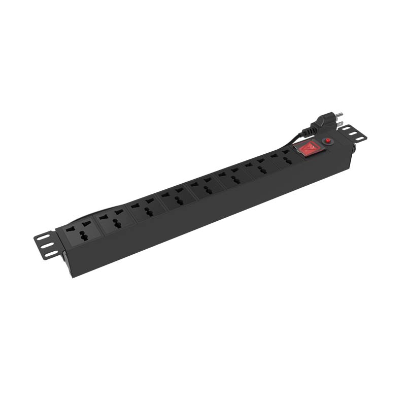 Nexxt Solutions Infrastructure - Power distribution unit - Rack-mountable - AC 220-250 V - 8 Tomas de Corriente - UNIV NEMA 15A 1U Nexxt Solutions Infrastructure - Power distribution unit - Rack-mountable - AC 220-250 V - 8 Tomas de Corriente - UNIV NEMA 15A 1U