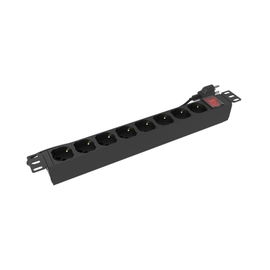 Nexxt Solutions Infrastructure - Power distribution unit expansion module - Rack-mountable - AC 220-250 V - 8 Tomas de Corriente - 16A 1U Italian