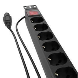 Nexxt Solutions Infrastructure - Power distribution unit expansion module - Rack-mountable - AC 220-250 V - 8 Tomas de Corriente - 16A 1U Italian Nexxt Solutions Infrastructure - Power distribution unit expansion module - Rack-mountable - AC 220-250 V - 8 Tomas de Corriente - 16A 1U Italian