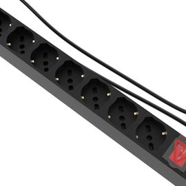 Nexxt Solutions Infrastructure - Power distribution unit expansion module - Rack-mountable - AC 220-250 V - 8 Tomas de Corriente - 16A 1U Italian Nexxt Solutions Infrastructure - Power distribution unit expansion module - Rack-mountable - AC 220-250 V - 8 Tomas de Corriente - 16A 1U Italian