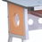 Xtech - Sgl Lvl Glass Wh/Rd