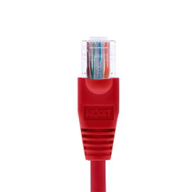 Nexxt - Cable de interconexión - RJ-45 (M) a RJ-45 (M) - 15.2 m - UTP - CAT 5e - moldeado, trenzado - rojo Nexxt - Cable de interconexión - RJ-45 (M) a RJ-45 (M) - 15.2 m - UTP - CAT 5e - moldeado, trenzado - rojo