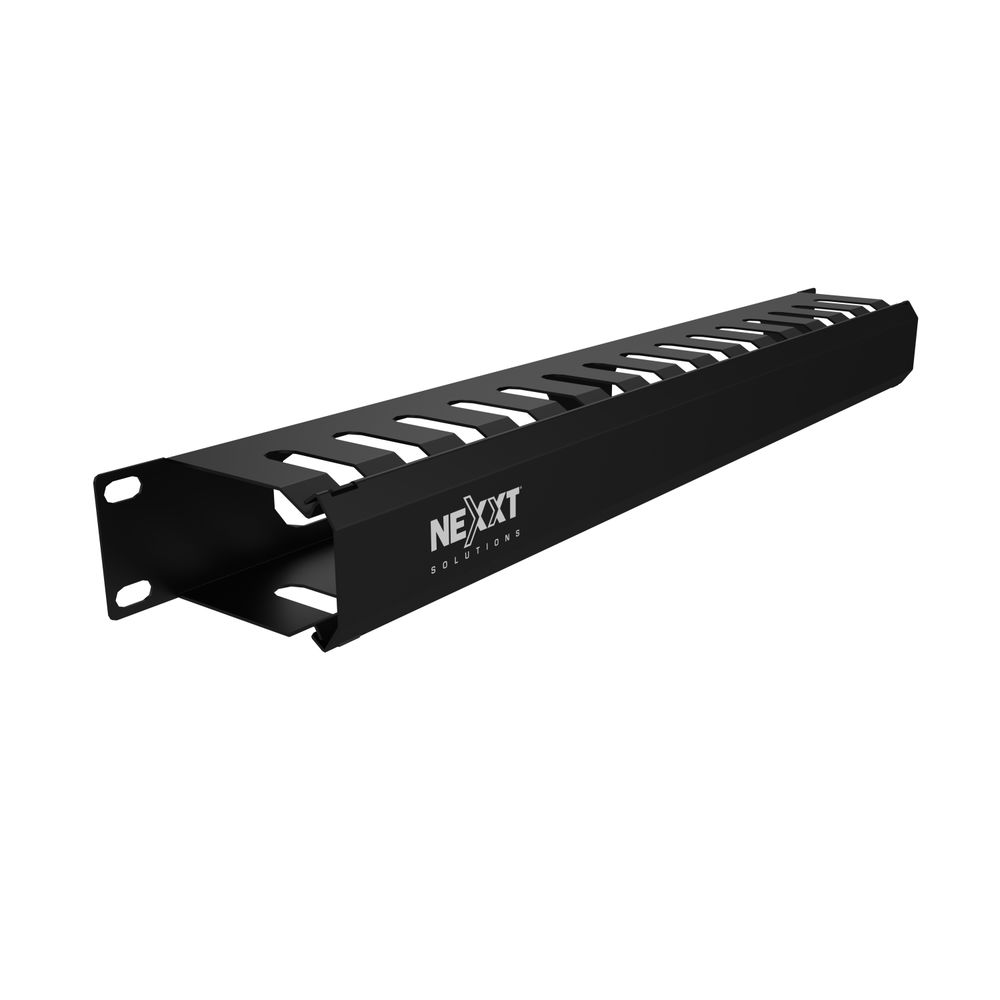 Nexxt Solutions - Conducto de organización de cables de bastidor (horizontal) - 1U - 19