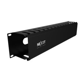 Nexxt Solutions - Conducto de organización de cables de bastidor (horizontal) - 2U - 19