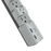 Forza RSO-06TUSB - Protector contra sobretensiones (montaje en pared) - CA 120 V - 1800 vatios - conectores de salida: 6 - blanco
