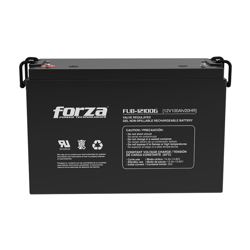 Forza FUB-12100G - Batería de UPS - gel - 100 Ah - negro