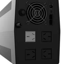Forza SL Series SL-2002UL-A - UPS - CA 220 V - 1200 vatios - 2000 VA - 9 Ah - USB - conectores de salida: 4 - Argentina - negro