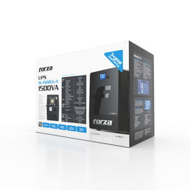 Forza SL Series SL-1502UL-A - UPS - CA 220 V - 900 vatios - 1500 VA - 9 Ah - USB - conectores de salida: 4 - Argentina - negro Forza SL Series SL-1502UL-A - UPS - CA 220 V - 900 vatios - 1500 VA - 9 Ah - USB - conectores de salida: 4 - Argentina - negro