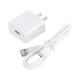 Cargador USB profesional de 1 Puerto, de 5 Vcc, 1 Amper Para Smartphones y Tablets; Voltaje de entrada de 100-240 Vca