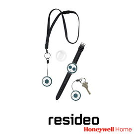 BOTON DE PANICO RESIDEO 5802WXT INALAMBRICO/ DISEÑO ELEGANTE Y COMPACTO/ DE USO PERSONAL/ TIPO PULSERA O PARA USAR EN EL CUELLO/ RESISTENTE AL AGUA/ COMPATIBLE CON EL SISTEMA INALAMBRICO RESIDEO HOME 5800 SERIES / INCLUYE BATERIA