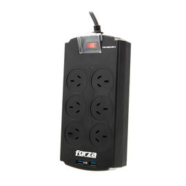 Forza - Surge protector - AC 220 V - 6 Tomas de Corriente - IRAM (Arg) 2 USB