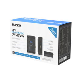 Forza - UPS - On-line - 450 Watt - 750 VA - AC 220 V - 12 Chile USB