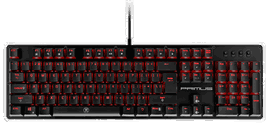 Primus Gaming - Keyboard - Wired - English - USB - Ball100T Rd PKS-103E