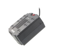 Forza - Automatic voltage regulator - AC 220 V - 8 Tomas de Corriente - 1200 VA - Italian Outlets