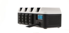 Forza - Surge protector - AC 220 V - 4 Tomas de Corriente - 4 USB Phone Holder