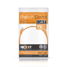 Nexxt Solutions Infrastructure - Patch cable - UTP - 90 cm - RJ-45 a - Orange - Cat5e 3ft CM type Nexxt Solutions Infrastructure - Patch cable - UTP - 90 cm - RJ-45 a - Orange - Cat5e 3ft CM type