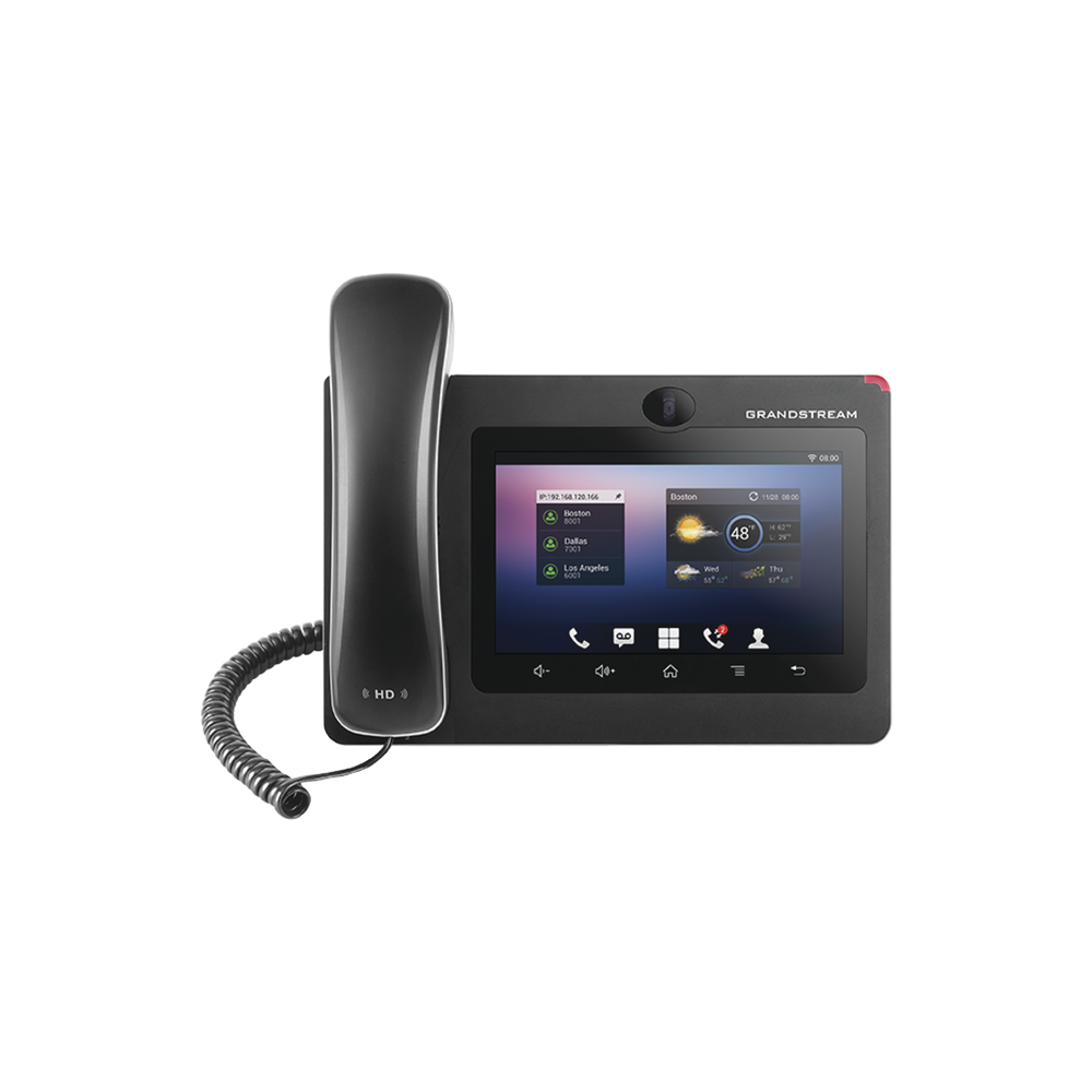 Teléfono IP GrandStream Empresarial para Videoconferencias con Android 7, 16 lineas, procesador 4 nucleos