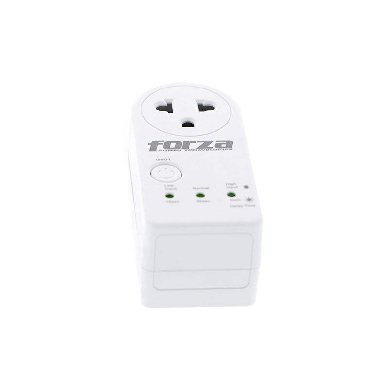 Forza FVP Series FVP-1212B - Protector contra sobretensiones - CA 220/240 V - 1800 vatios - conectores de salida: 1 - blanco