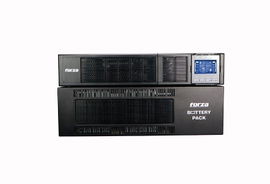 Forza Atlas FDC-206KMR - UPS (montaje en rack / externo) - AC 110-300 V - 6000 vatios - 6000 VA - 9 Ah - RS-232, USB - 2U - negro
