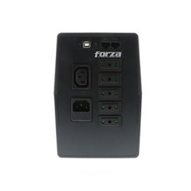 Forza SL Series SL-1012UL-C - UPS - CA 220 V - 600 vatios - 1000 VA - 7 Ah - USB - conectores de salida: 6 - Italia - negro Forza SL Series SL-1012UL-C - UPS - CA 220 V - 600 vatios - 1000 VA - 7 Ah - USB - conectores de salida: 6 - Italia - negro