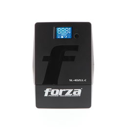 Forza SL Series SL-402UL-C - UPS - CA 220 V - 240 vatios - 400 VA - 4.5 Ah - USB - conectores de salida: 4 - Italia - negro