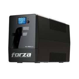 Forza SL Series SL-402UL-C - UPS - CA 220 V - 240 vatios - 400 VA - 4.5 Ah - USB - conectores de salida: 4 - Italia - negro