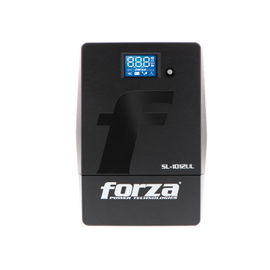 Forza SL Series SL-1012UL - UPS - CA 220 V - 600 vatios - 1000 VA - 7 Ah - USB - conectores de salida: 8 - negro