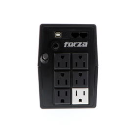 Forza SL Series SL-602UL - UPS - CA 220 V - 360 vatios - 600 VA - 7 Ah - USB - conectores de salida: 6 - negro Forza SL Series SL-602UL - UPS - CA 220 V - 360 vatios - 600 VA - 7 Ah - USB - conectores de salida: 6 - negro