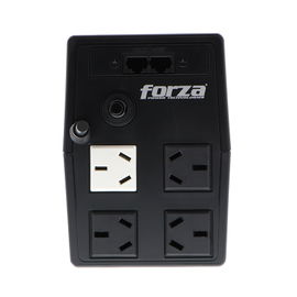 Forza NT Series NT-1002A - UPS - CA 220 V - 500 vatios - 1000 VA - 9 Ah - conectores de salida: 4 - Argentina - negro