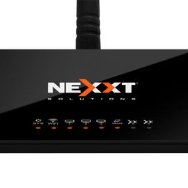 Nexxt Solutions Connectivity - Router - Wireless - 802.11n - Desktop - 300Mbps 4 Port
