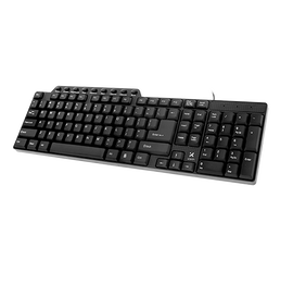 Xtech - Teclado - Cableado - Inglés - USB - Negro